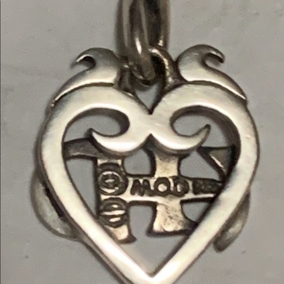 Harley Davidson Earrings By MOD 925 Sterling - Picture 3 of 3